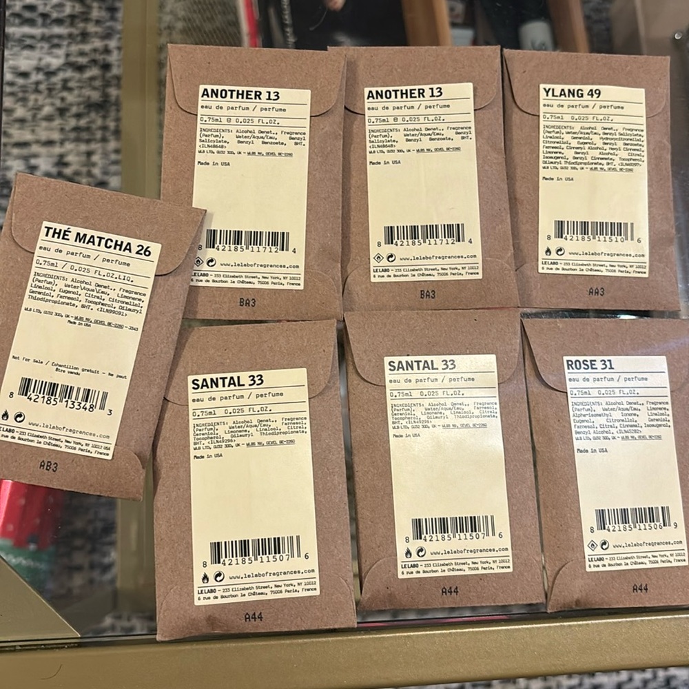 Le Labo samples